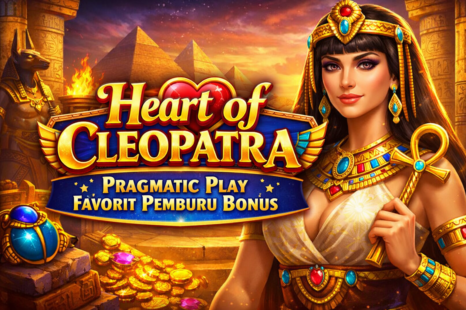 Heart of Cleopatra Pragmatic Play Jadi Rekomendasi Menarik